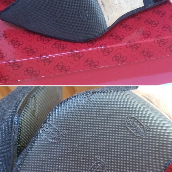 GUESS Carrie2 grey tweed pumps - Picture 4 of 5